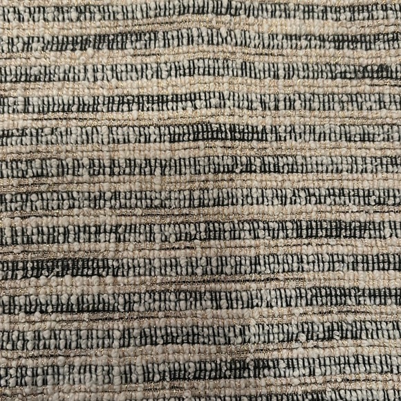 9-H15-Stcl Women’s Black, White, and Gold Short Sleeve Top Size M - Picture 3 of 4